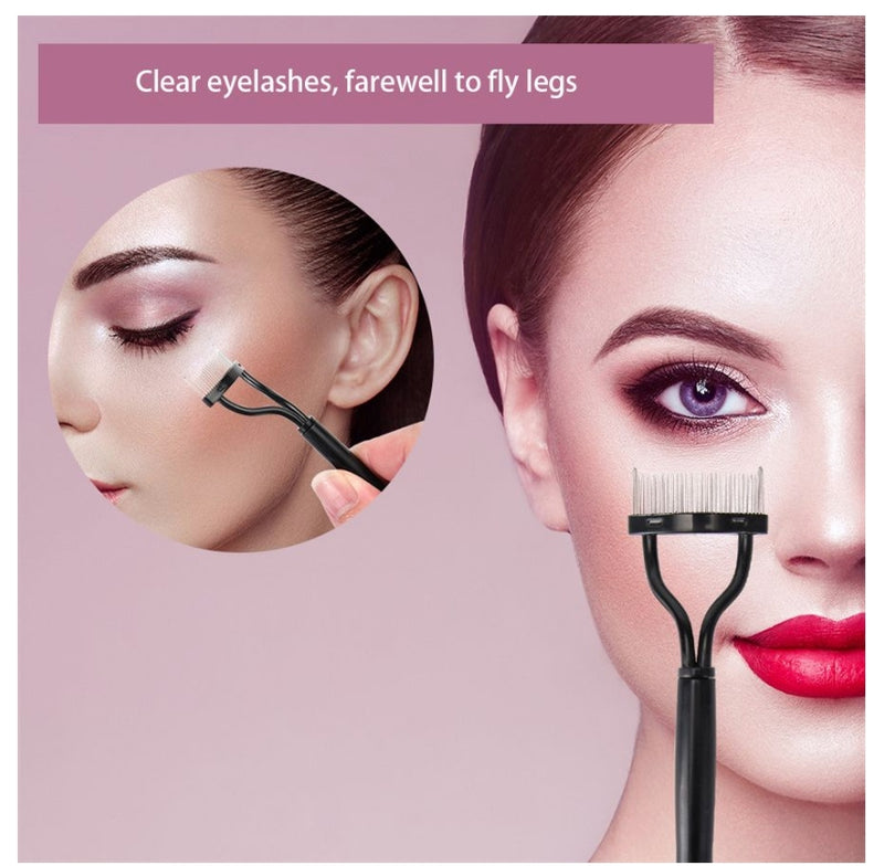 Eyelash Clip Artificial Eyelash Assistant Eyebrow Trimmer Steel Needle