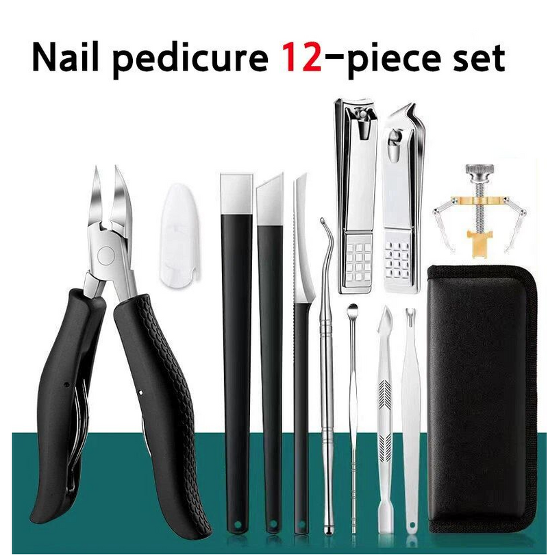Nail Clipper Set For Paronychia Home Pedicure Tool Portable Manicure Knife