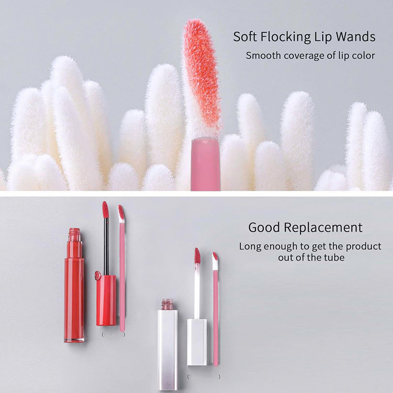 200Piece 3-In-1 Makeup Tool Set, Disposable Lip Brushes + Cotton Swabs + Lash Brushes