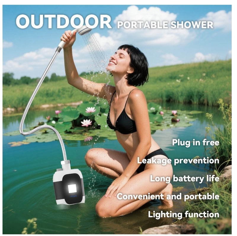Outdoor Bathing ShowerCamping Site Dormitory Household Pet Watering Booster