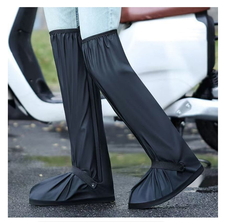 High Tube Waterproof Rain Shoe Boot Pant Covers Unisex Cycling Bike 60 CM