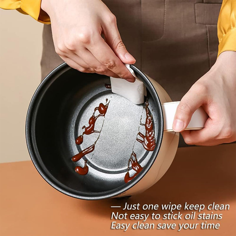 IPSTYLE Electric Cooker Non-Stick Mini Hot Pot Portable Travel Cooker 1.7L