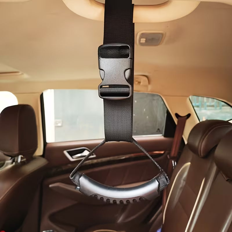 2Piece Car Door Handle Assist Straps, Non-Slip Mobility Aids For Seniors & Disabled