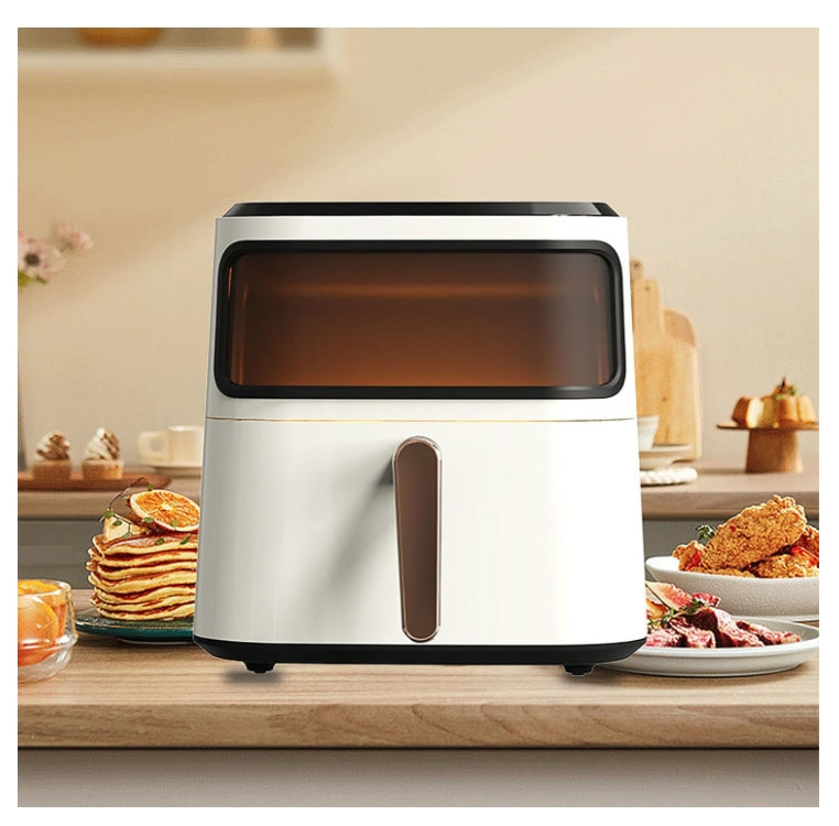 Air Fryer, Electric Oven Fryer Multifunctional Cooker 6.5L with Touch Recipes