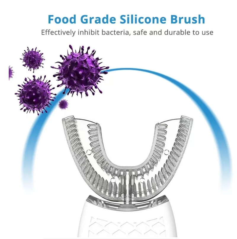 Ultrasonic Electric Toothbrush Adults U Shaped Automatic Toothbrush