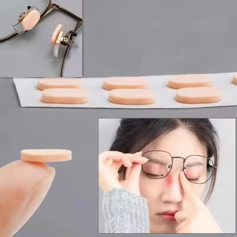 8Pcs Soft Foam Nose Pads – Self-Adhesive Eva Anti-Slip Unpressurized Pads For Glasses