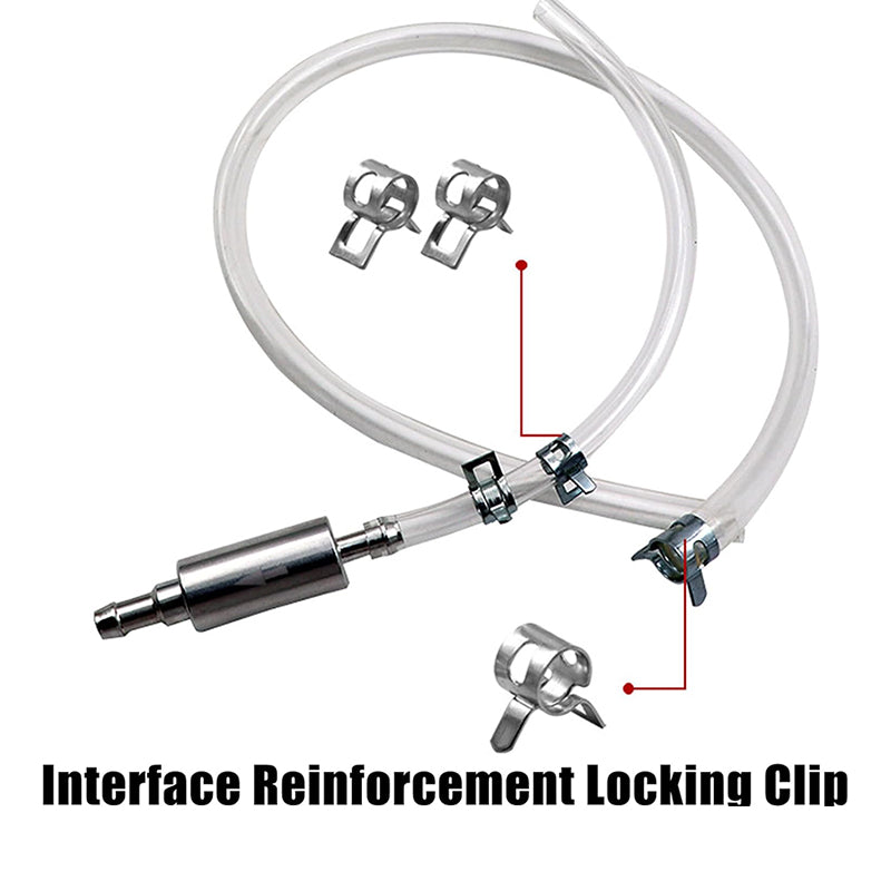 Motorcycle Brake Bleeder Hose, Hydraulic Brake Oil Extractor & Fuel Transfer Tool