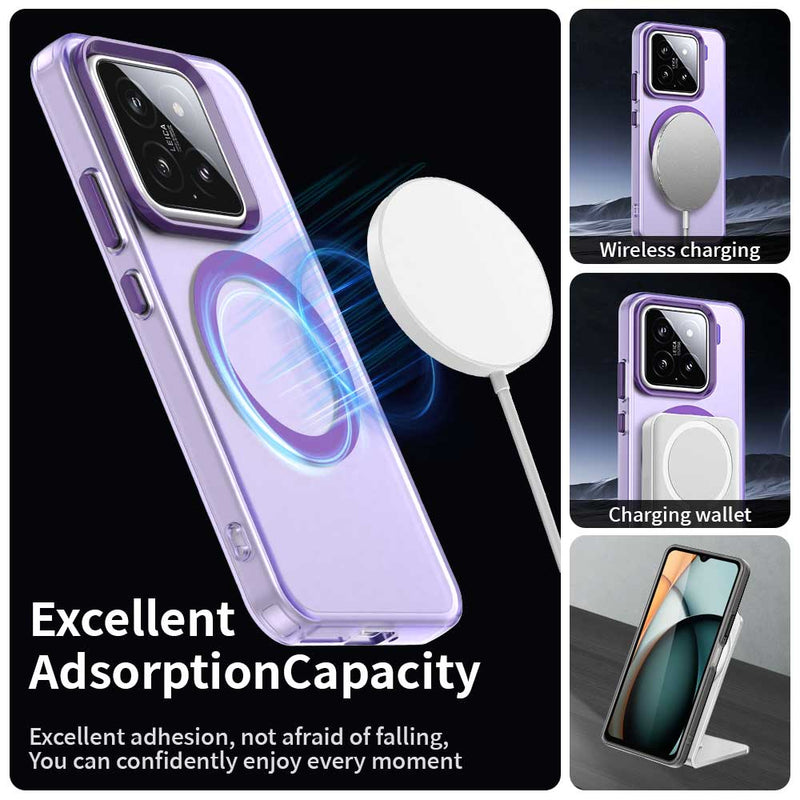 Phone Case for Xiaomi 15 Pro, Compatible with Magsafe,Shockproof Magnetic Case Cover
