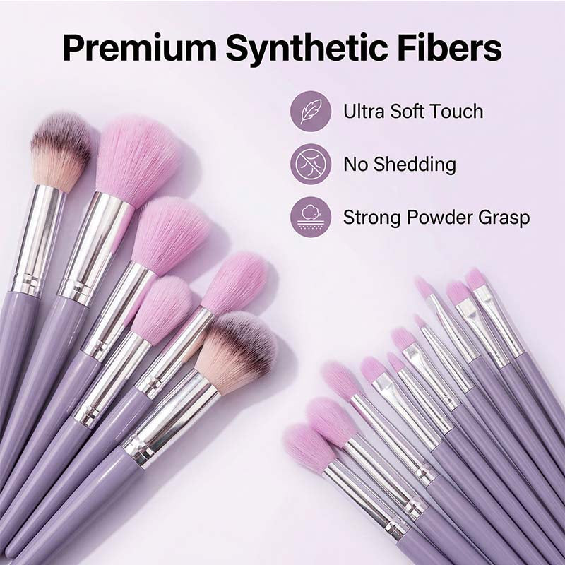 Makeup Brush Set Soft Hair eye shadow Brush Powder Brush powder blusher Brush concealer Brush Portable Makeup Brush Bag