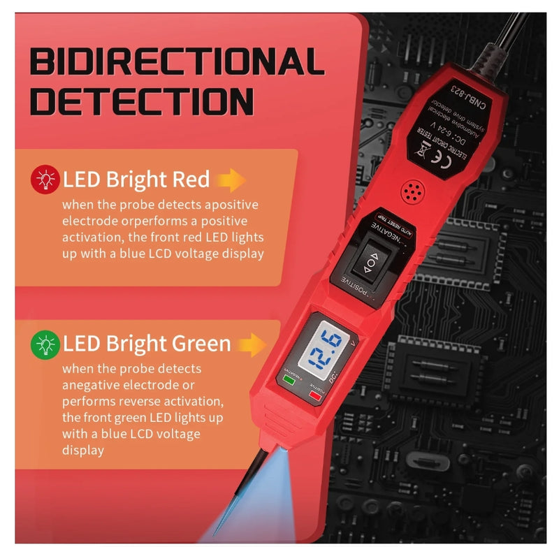 IPSTYLE Electric Circuit Tester CNBJ-823 Automobile Electrical System Test