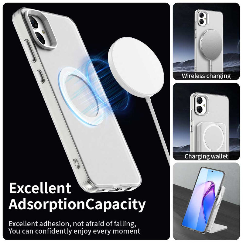 Phone Case for Samsung Galaxy M05, Compatible with Magsafe,Shockproof Magnetic Case Cover