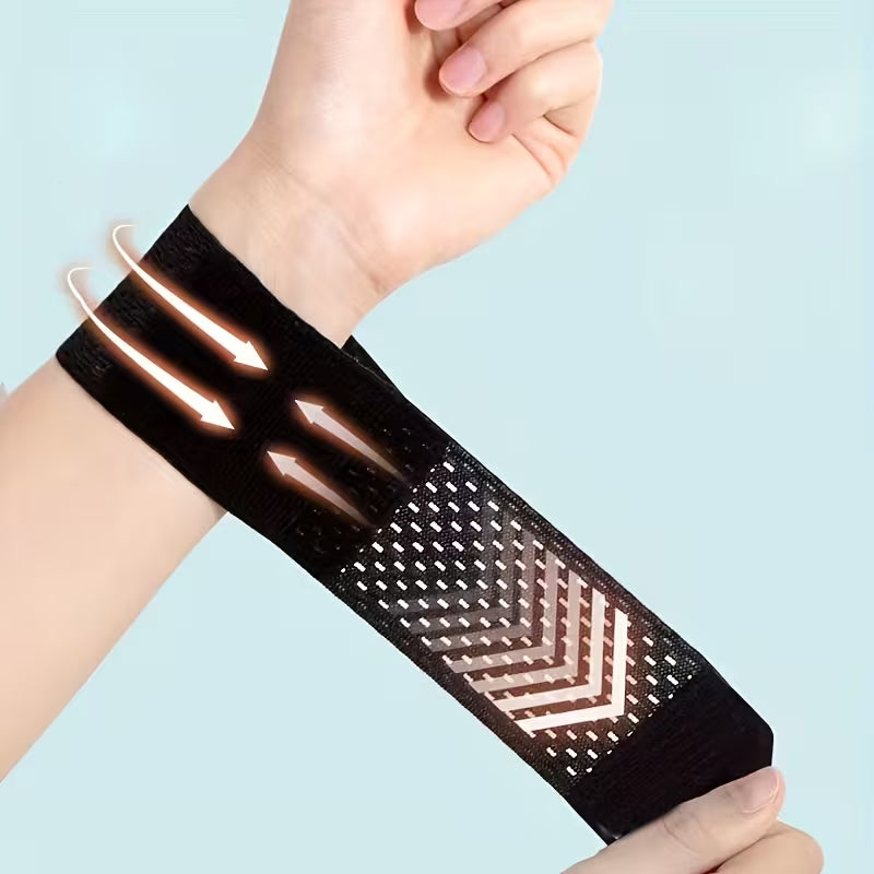 2nd Gen Wrist Brace, Breathable Mesh Wrist Guard for Sports & Tendon Sheath Support