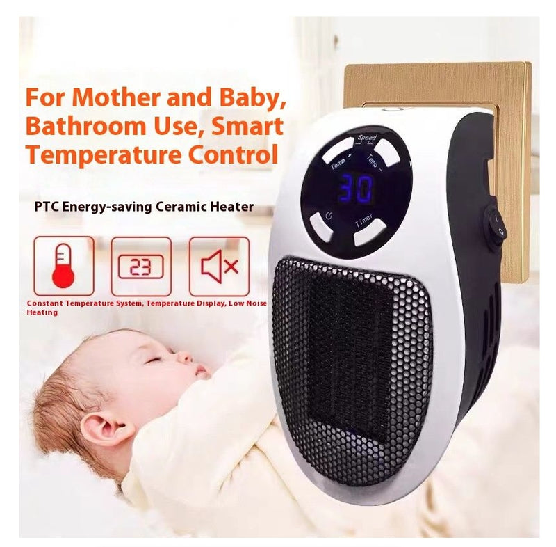IPSTYLE Electric Heater Convenient Room Heater Heating Warm Air Blower
