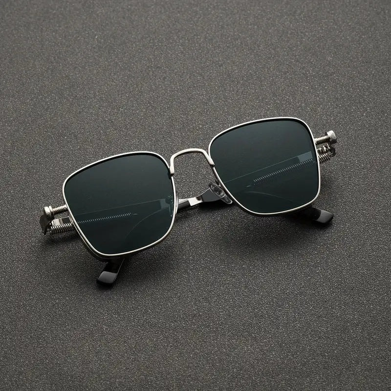 Metal Punk Polarized Sunglasses – Trendy Fashion with UV400 Protection for Men & Women