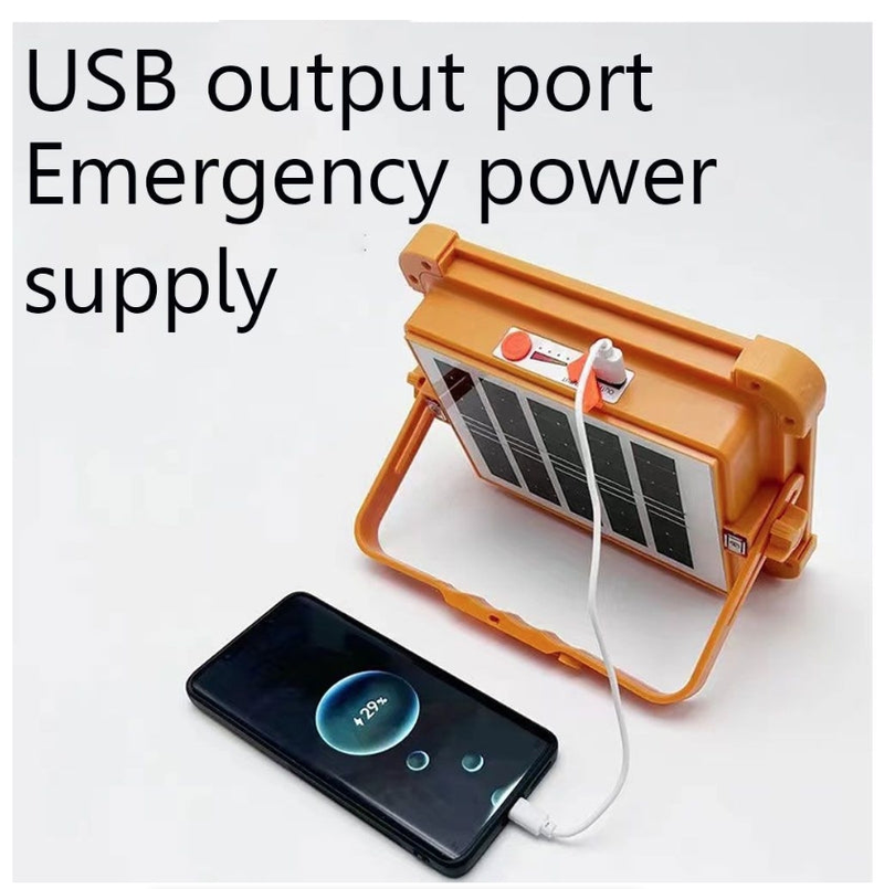 Solar Light Outdoor Portable Emergency USB Charging LED Camping Lamp