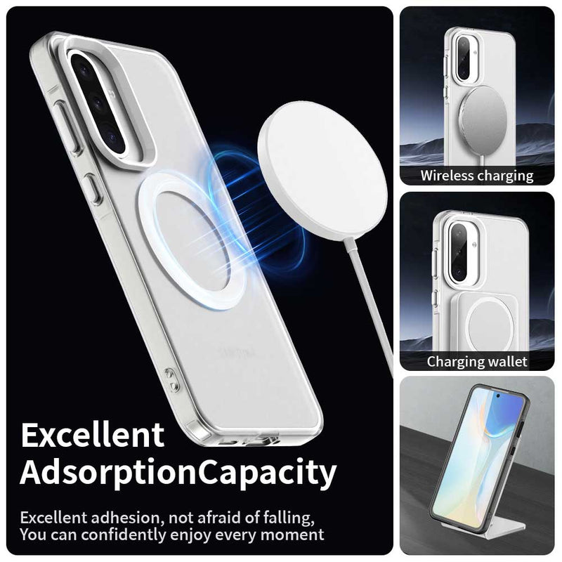 Phone Case for Samsung Galaxy A56, Compatible with Magsafe,Shockproof Magnetic Case Cover