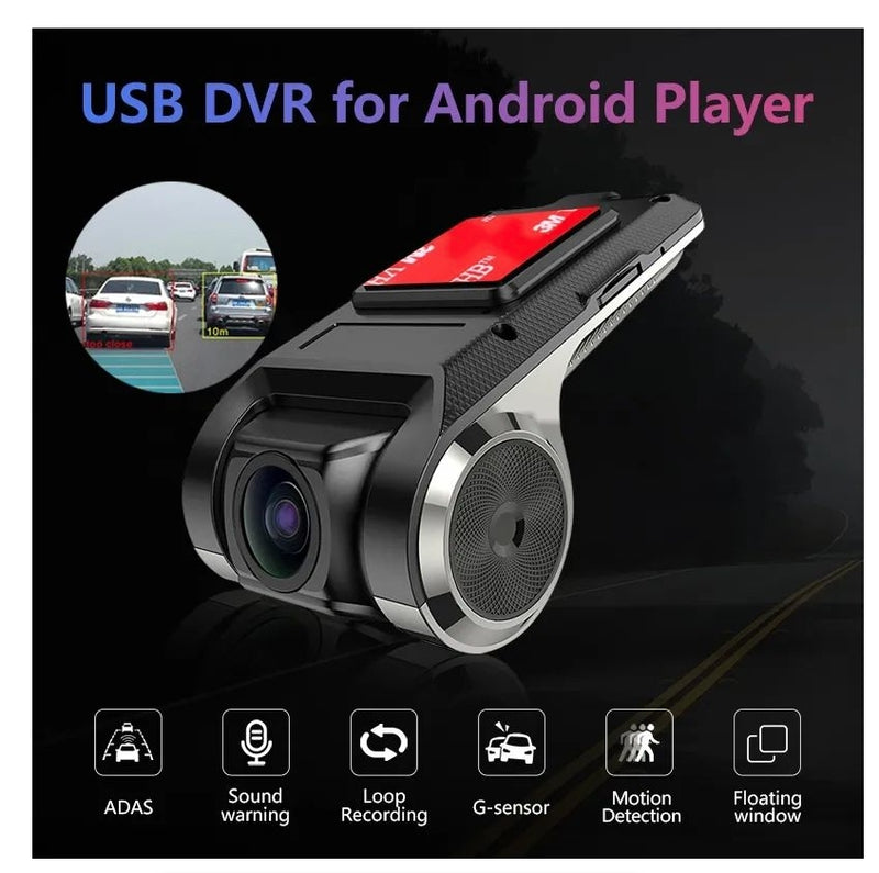 IPSTYLE Car Dash Cam USB HD 1080P Wide Angle Car Camera Recorder