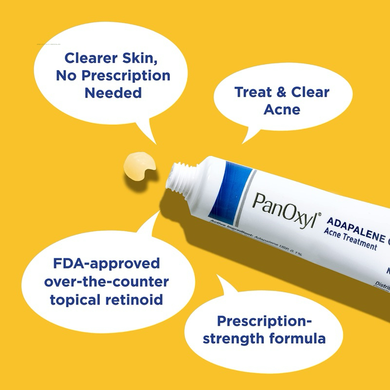 PanOxyl 0.5 oz Adapalene 0.1% Oil - Free Acne - Fighting Gel