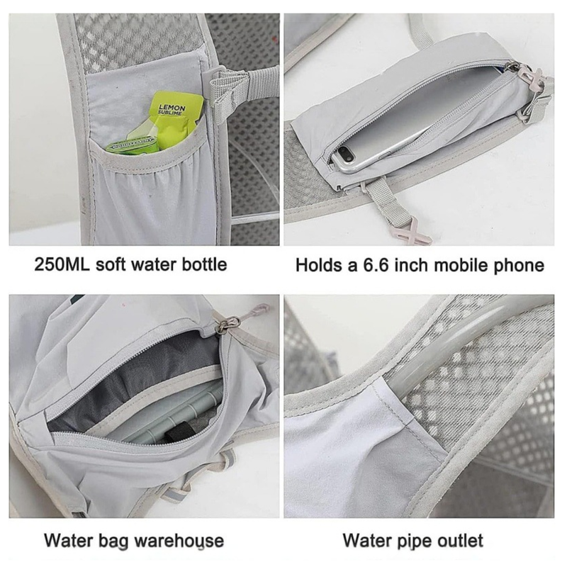 IPSTYLE Sports Water Bag Backpack Hydration Tank Top Cycling Running Hiking