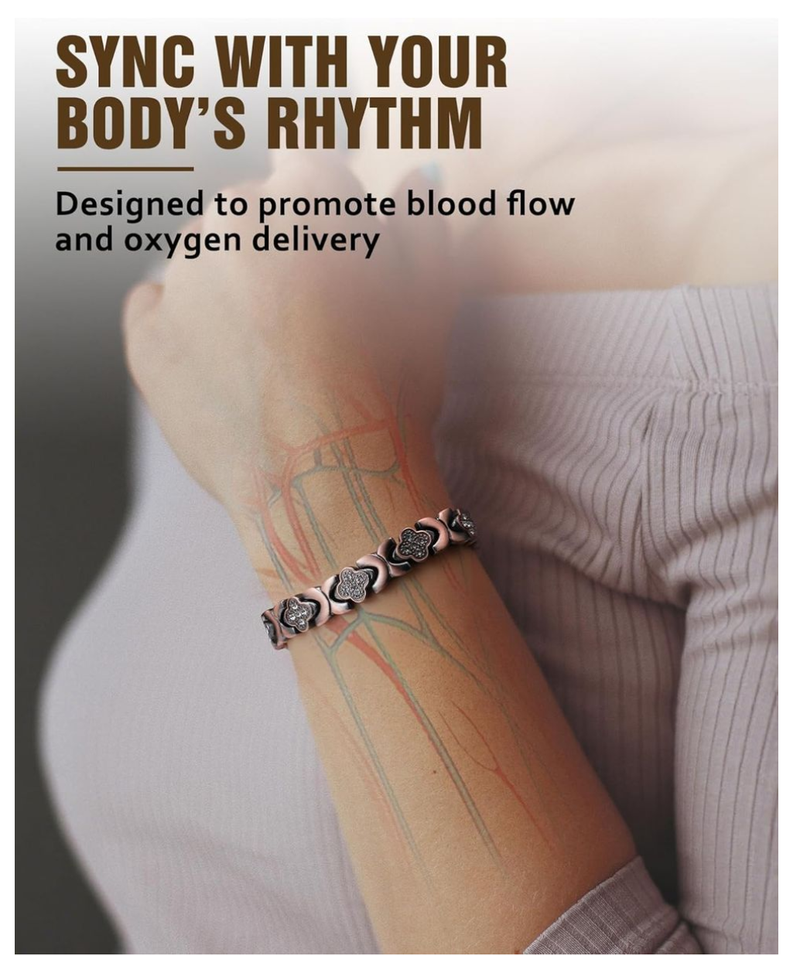 Magnetic Copper Bracelet for Woman - Updated 5,000 Gauss