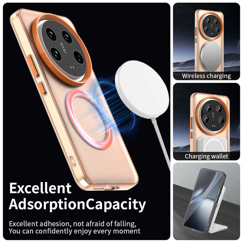 Phone Case for Xiaomi 14 Ultra, Compatible with Magsafe,Shockproof Magnetic Case Cover