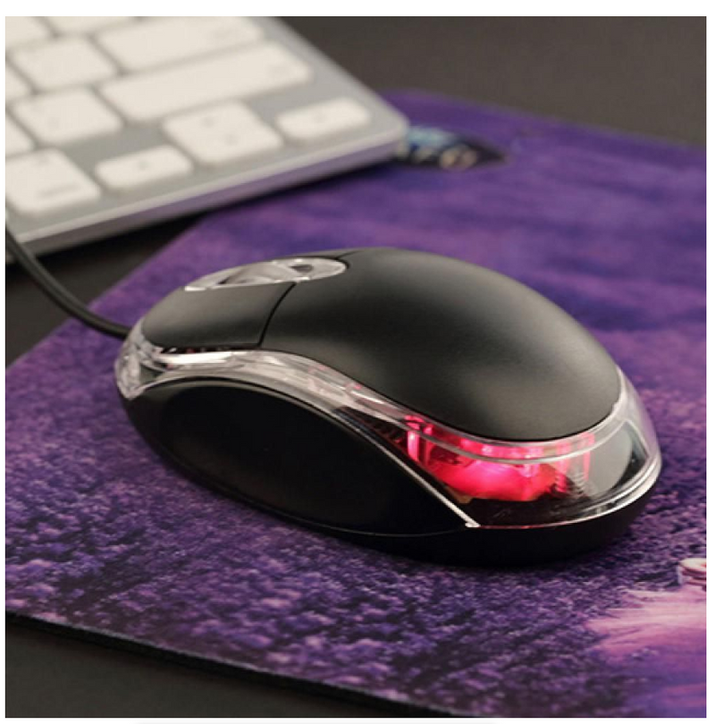 IPSTYLE USB Gaming Mouse Wired Light Scroll Wheel Mice Mouse