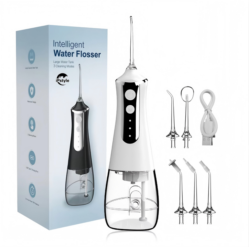 Dental Oral Irrigator Water Flosser for Teeth Cleaner Thread Teeth Pick