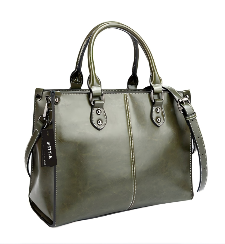 Women's Handbags Genuine Leather Lady Cowboy Shoulder Tote Bag