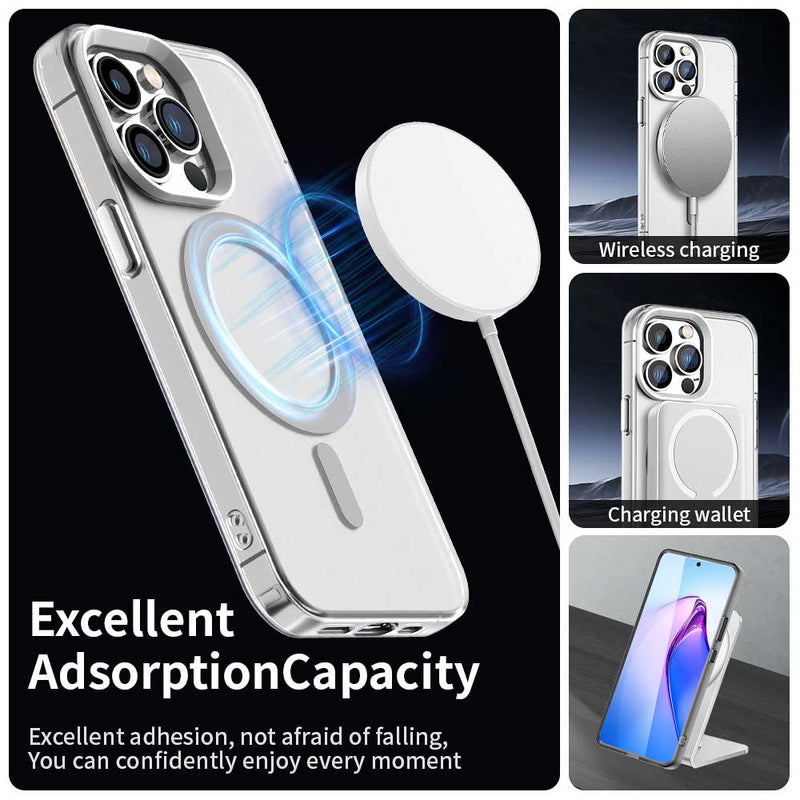 Phone Case for iPhone 14 Pro, Compatible with Magsafe,Shockproof Magnetic Case Cover