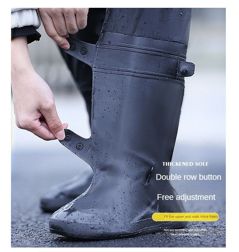 Rain Shoe Cover Waterproof Cycling Water Pants & Rain Pants Rainy Days