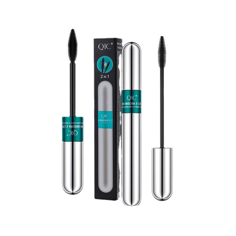 2 in 1 Double Effect long lasting mascara Waterproof Lengthening Mascara