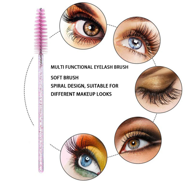 300PCS Eyelashes Brushes Set