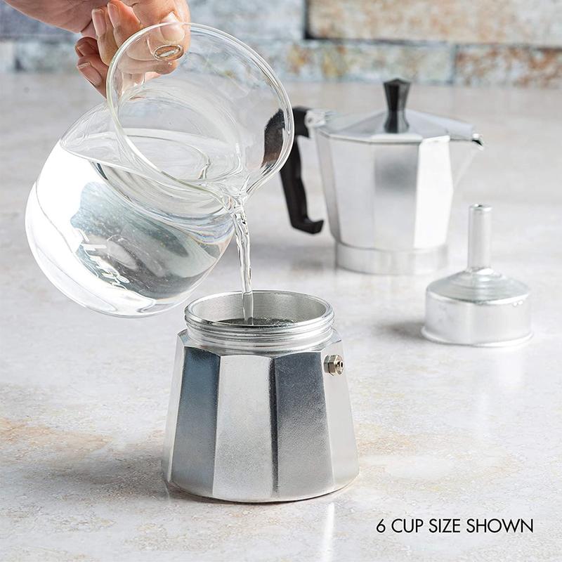 Aluminum Coffee Machine - 450ml