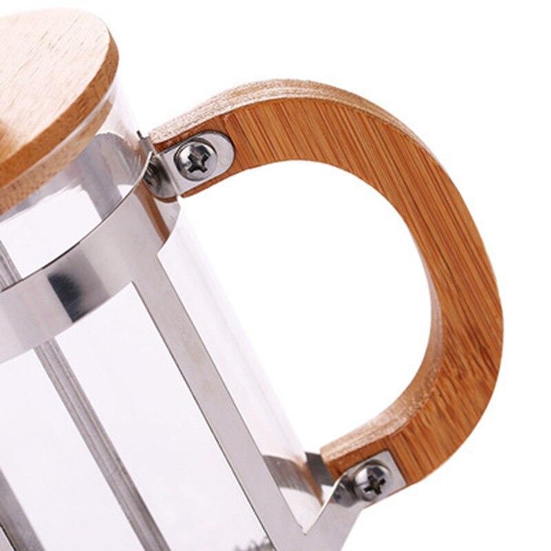 Eco-friendly bamboo covers hairdresser tea maker