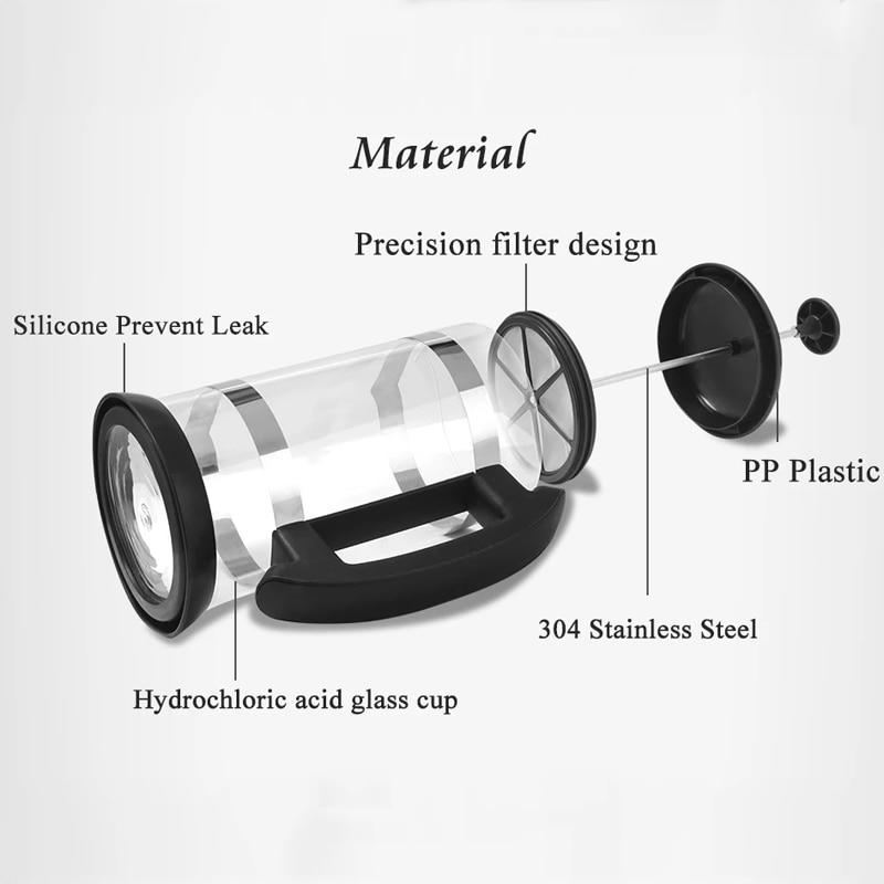 Coffee pot brewing filter french brewery coffee machine - 1000ml