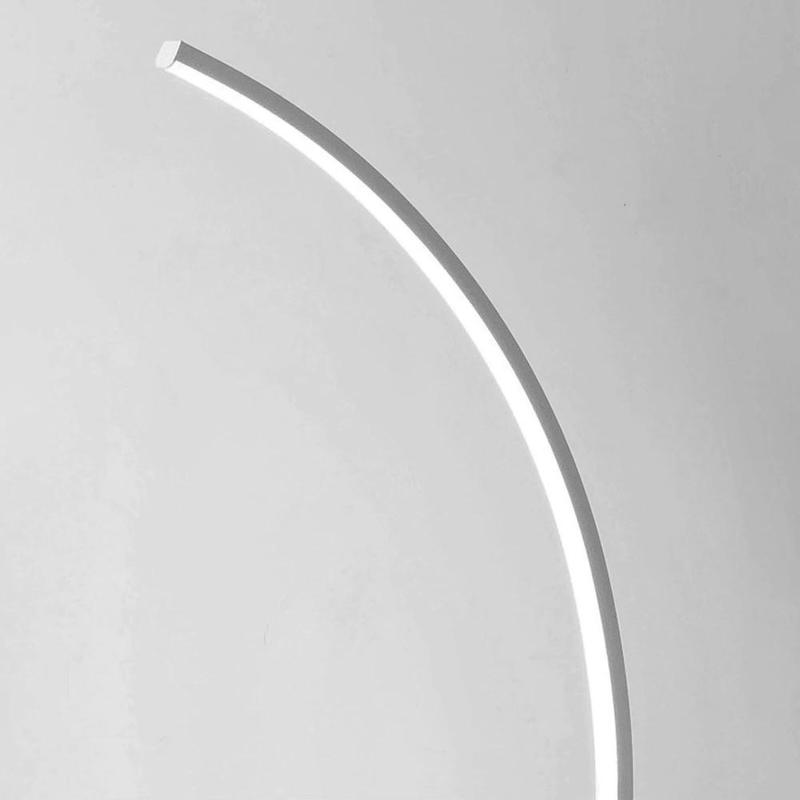 Spiral Nordic Spiral Shase Curve Shape Design Table Lamp Metal Acrylic