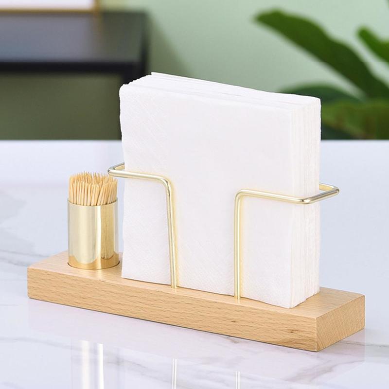 1 Piece Creative Walnut  Stand  suitable on Dining Table or Office Desk.