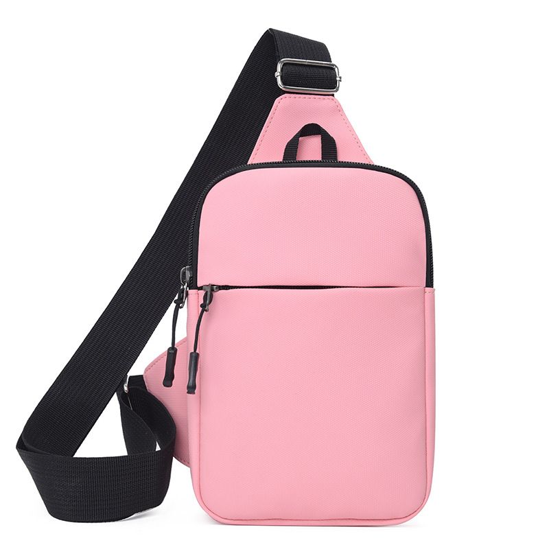Fashion Chest Bag Shoulder Zipper Waterproof Oxford Cloth Backpack