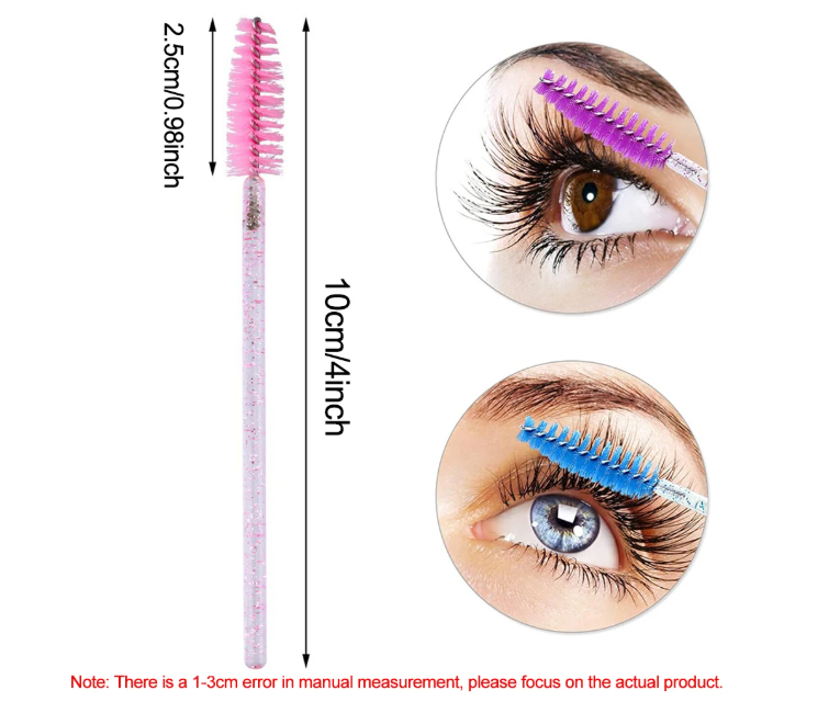 300PCS Eyelashes Brushes Set