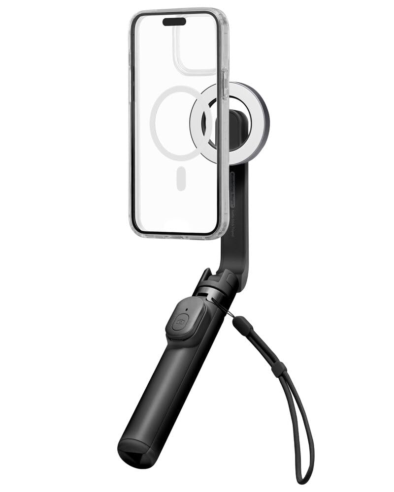 Spigen S571W 24" Magnetic Selfie Stick Tripod Wireless Remote Control for iPhone