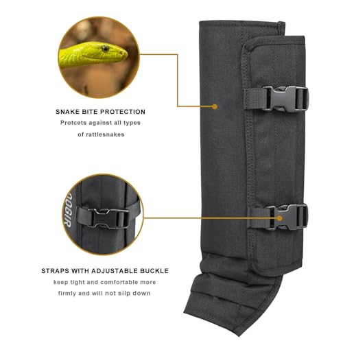 Adjustable snake gaiters & chaps for men and woman
