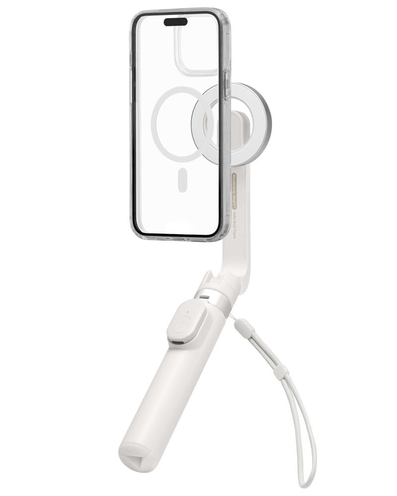 Spigen S571W 24" Magnetic Selfie Stick Tripod Wireless Remote Control for iPhone