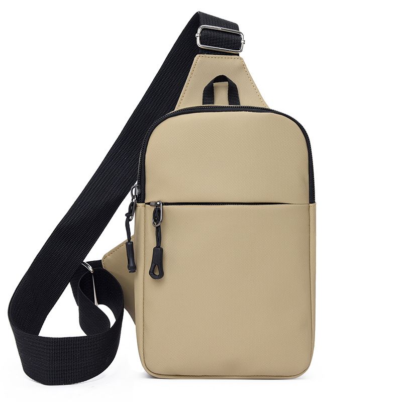 Fashion Chest Bag Shoulder Zipper Waterproof Oxford Cloth Backpack
