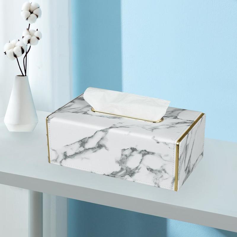 Phnom Penh Napkin Box Marble