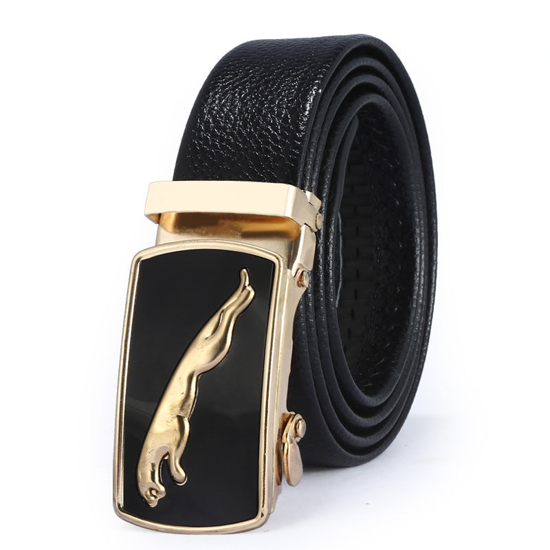 Men Fashion Automatic Buckle Belt