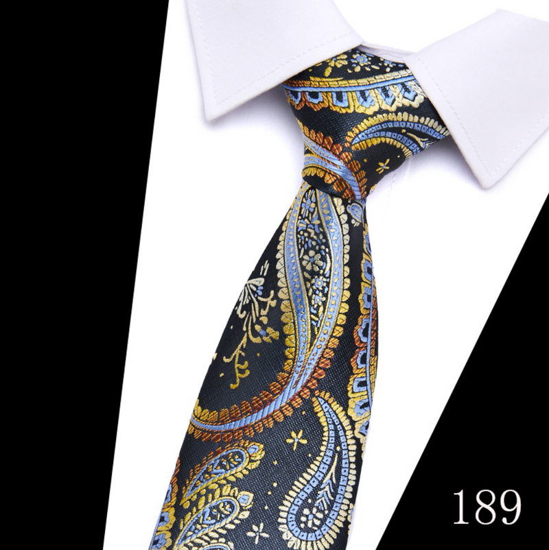 Fashion Men's Necktie Gift Box Striped Tie Handchief Cufflink Tie Clip Set
