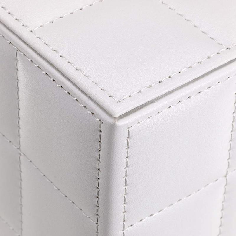 PU leather box handle, square towel holder with magnet