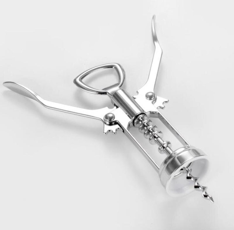 Bottle Opener Stainless Steel Wine Openers Strong Wing Pressure Cork