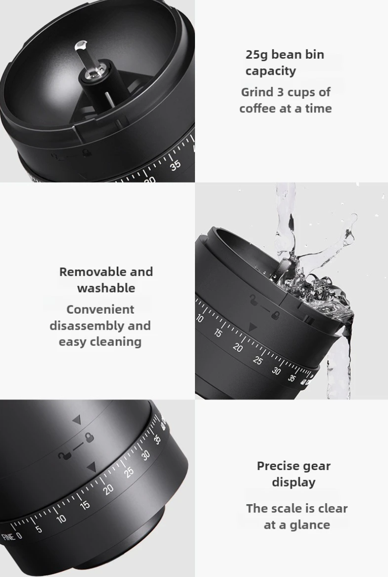 Electric Coffee Bean Grinder 40 Gears