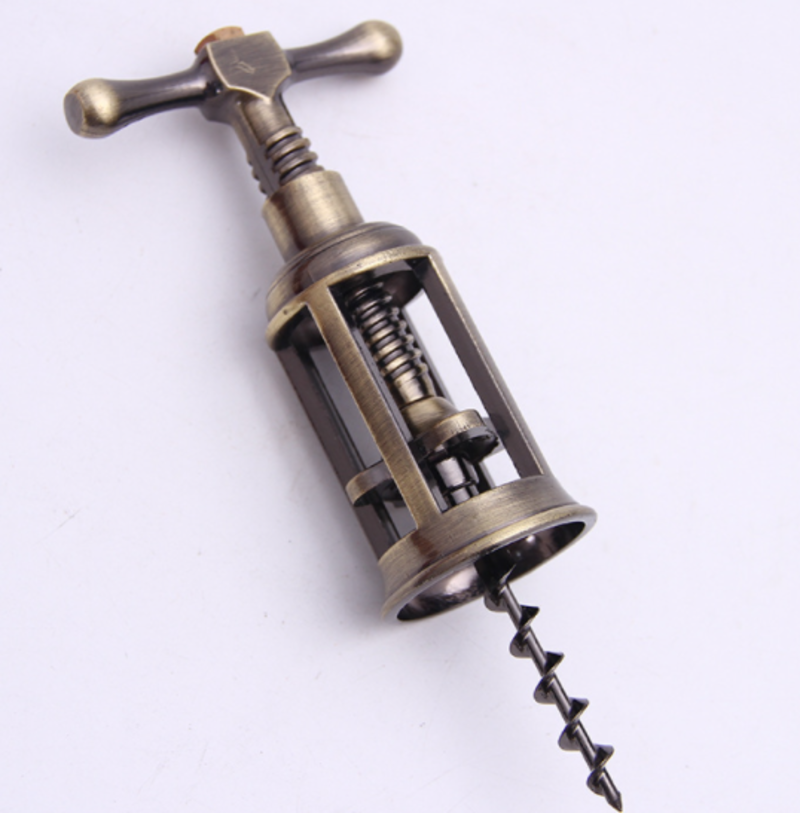 Classic Retro Red Wine Bottle Opener Zinc Alloy Bottle Cork Remover
